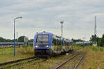 73 907, 73 908 und 73 916 fahren als RB nach W�rth in Lauterbourg ein.