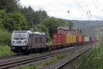 Akiem 187 513-7 in Diensten von Metrans in Jossa 3.8.2023