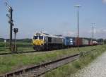 247 044-1 der Euro Cargo Rail steht am 17.