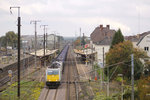 ECR E 186 171 mit leeren Autotransportwagen, aufgenommen in Hagondange.
Aufnahmedatum: 10.10.2015