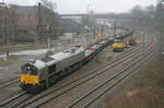 VFLI 77505 (mittlerweile für Captrain France unterwegs) // Dillingen (Saar) Hochofen // 23. Februar 2013