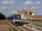 Die beiden Triebzüge SNCF-B81514+B81550 sind als TER von Toulouse nach Auch unterwegs.
