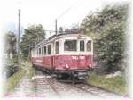 Triebwagen No.41 der Ferrovia Mesolcinese in Cama