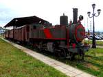 Denkmalzug am Bahnhof Nafplion; Peloponnes,Griechenland; 190406