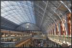 London St.Pancras ist ein sehr representatives Gebude als Eingangstor fr die Insel.