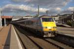 Intercity nach London am 27.10.2014 im Bahnhof York.