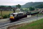 Im Sommer 1993 wurde einmal in der Woche ein Zugpaar auf der Strecke Inverness-Kyle of Lochalsh von zwei class 26 bespannt.