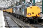  DRS  37602 mit dem NR-Messzug, im Bahnhof Glasgow-Central,  September 2007