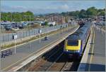 Hier erreicht das Original, ein HST 125 der First Great Western Exeter St David.