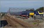 Im Train Depot bei Penzance wartet die First Great Western 57 602 mit ihrem Night Riviera Sleeper Service und ein HST auf den nächsten Einsatz.