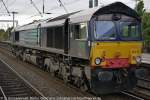 Ipswich,  Direct Rail Sercices  Diesellok 66418, beim rangieren im Bahnhof Ipswich.