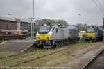 Norwich, fabrikneue Class 68 Dieselloks No.