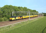 67023 passes Heamies Farm whilst hauling a Test Train from Crewe LNWR to Derby RTC, 27 May 2020.