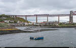 ScotRail Class 170 als Fife Circle Service am 26. April 2019 auf der Forth Bridge in North Queensferry.