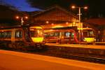 Die Zge der Class 170 erreichen Inverness ab dem Standort Edinburgh sowohl ber Aberdeen als auch ber Perth und die Highlands.