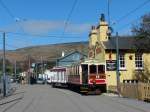 Manx Electric Railway in Laxey.