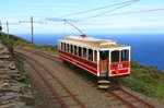 Manx Electric Railway Tw 20 bei Dhoon, 30.08.2016.