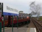 Mallaig 21.07.2009 mit Jacobite Express der West Coast Railways nach Fort William  