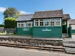 Stellwerk der Romney, Hythe & Dymchurch Railway in New Romney, 12.9.16 