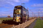 Blackpool Tw 719 erreicht von Fleetwood kommend die Station Bispham, 07.09.2010.