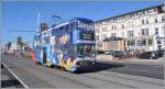 Blackpool an der irischen See ist noch ein Eldorado fr die doppelstckigen Balloon-Trams.