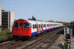 Tw.3557 der Type  1972 Mk II Stock  der Bakerloo Line, Hst. Stonebridge Park. (18.04.2018)