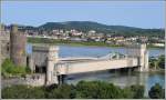 Leider handelt es sich bei der Brcke ber den Conwy River um eine geschlossene Konstruktion.