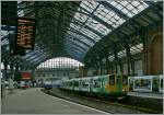 Der Triebzug 313 205 in Brighton.