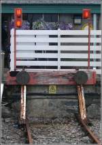 Auch hier ist Endstation fr die Zge aus Fort Williams.