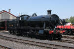 GWR 3822 vor dem Lokschuppen im Didcot Railway Centre am 08.07.2026