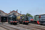 An den  Limited Run Days  pendelt zwischen 11 und 14 Uhr ein Zug auf dem Gel�nde des Didcot Railway Centre hin und her.