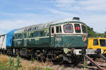 Schnappschuss aus dem offenen Zugfenster heraus: D6570 in Horsted Keynes (07.07.2026)