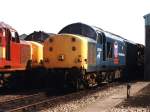 Class 37 (37116) auf Bahnbetriebswerke Fort William am 31-07-1999.