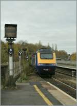 Ein HST nach Bristol verlsst Bath.