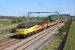 56113 passes Yarnfield Junction whilst working 6K38 from Pinnox Branch Esso Sidings to Crewe Basford Hall, 16 April 2021