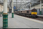 GBRf 66746 erreicht am 26. April 2019 mit dem Royal Scotsman den Bahnhof Edinburgh Waverley.
