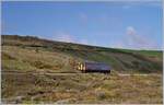 The Bay Line: Zwischen Leant und St Ives ist der Dieseltriebwagen 153 372 unterwegs. April 2004