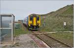 Ein Mini-Bahnhof an der Cumbrian Coast Line: Nethertwon.