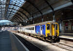 Northern 156471 wartet in Newcastle auf die Abfahrt. Newcastle, 27.06.2019