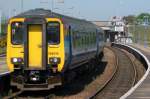  ONE  156416 aus Norwich im Bahnhof Great Yarmouth (Norfolk)
April 2007