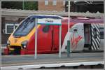 Voyager Class 221 von Virgin Trains in Chester.