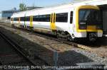  Southeastern  466011 nach Sittingbourne im Bahnhof Sheerness (Isle of Sheppey, Kent), April 2008