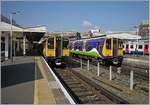 Class 313 Silverlink-Züge in Richmond am 14.