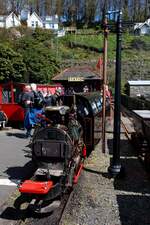 Rückansicht der BEE am 29.04.2018, in der Stn.