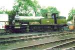 LSWR (London South West Railway) Adams 4-4-2T Personenzuglok No 488 Baujahr 1882 eingestellt und betriebsfhig bei der Blue Bell Railway in Sheffield Park