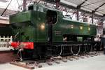 Die GWR 9400 ausgestellt im Swindon Steam Railway Museum am 06.09.2017