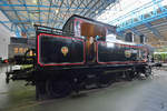 Die Dampflokomotive No. 1008 wurde 1889 bei den Horwich Railway Works gebaut und war bei der Lancashire & Yorkshire Railway im Einsatz. (National Railway Museum York, Mai 2019) 