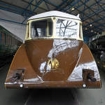 Der Dieseltriebwagen No. 4 der Great Western Railway wurde 1934 hergestellt und war Anfang Mai 2019 im National Railway Museum York zu sehen.