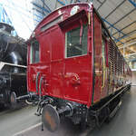 Dieser U-Bahnwagen No. 28249 der London & North Western Railway stammt aus dem Jahr 1915. (National Railway Museum York, Mai 2019)