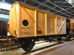 Ein gedeckter Güterwagen Anfang Mai 2019 im National Railway Museum York.